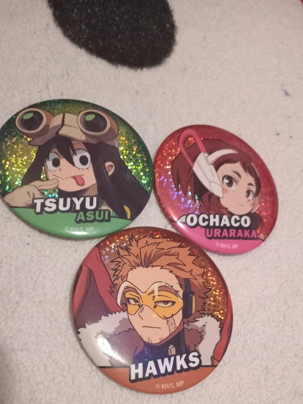 MHA Anime Pin Set Of 3